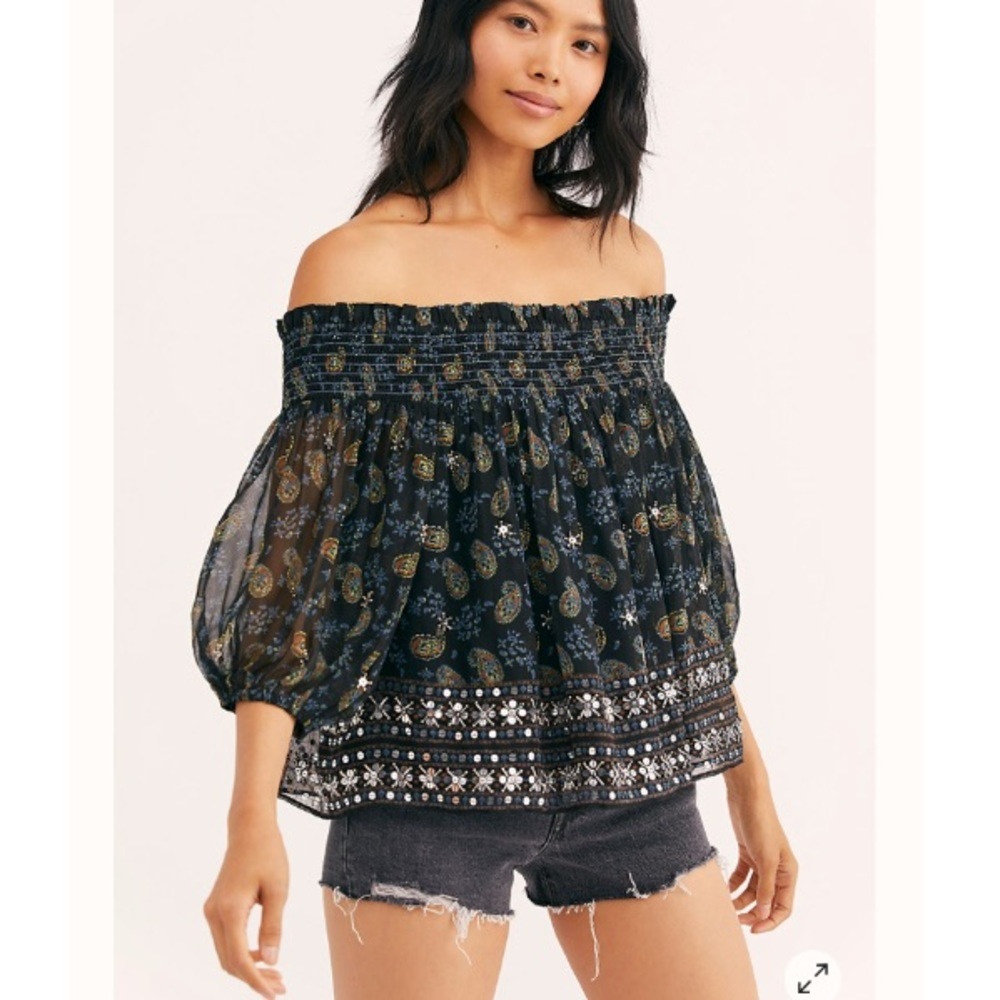Free People Age Of Aquarius Top